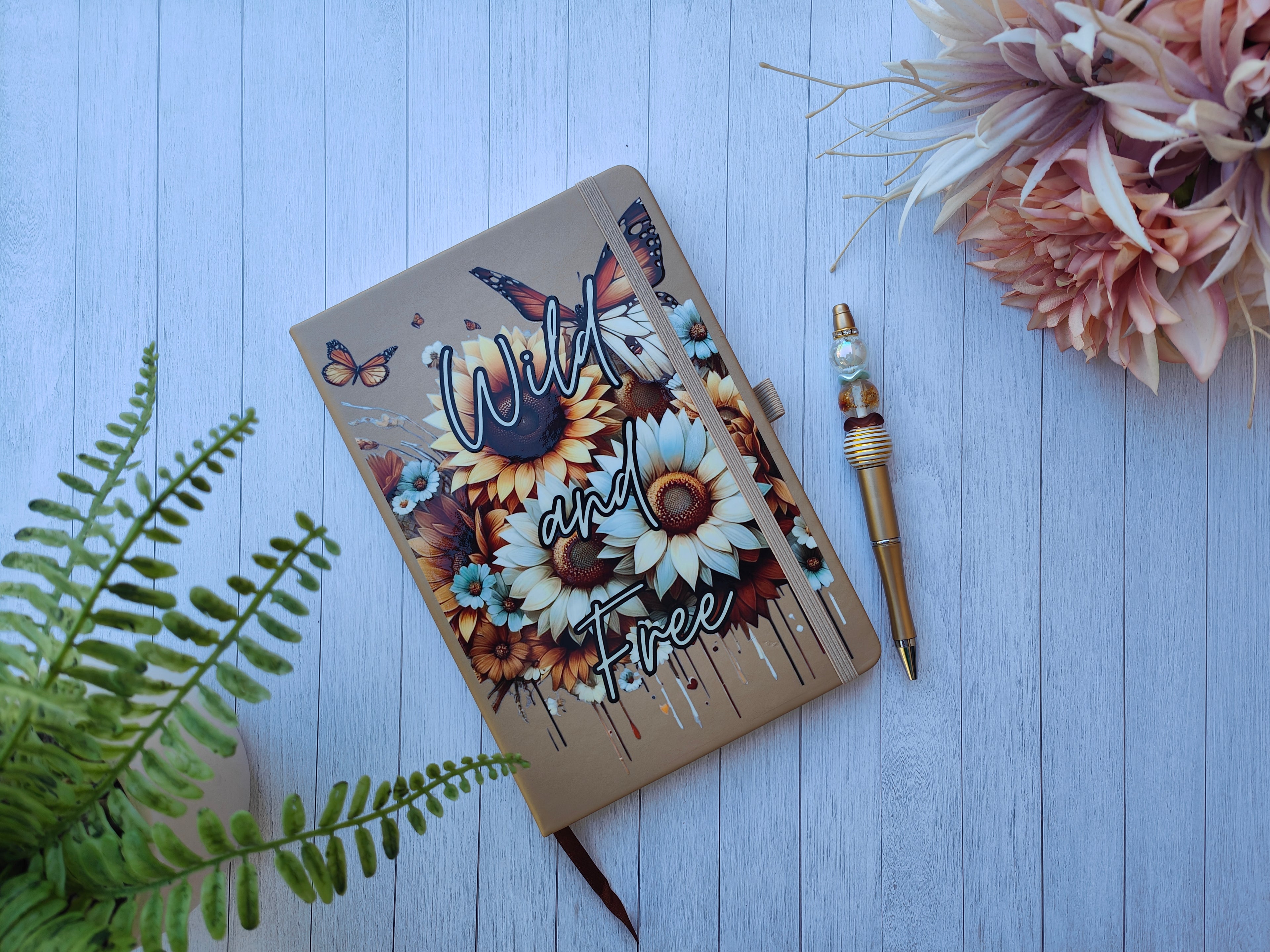 Wild & Free A5 Notebook & Pen