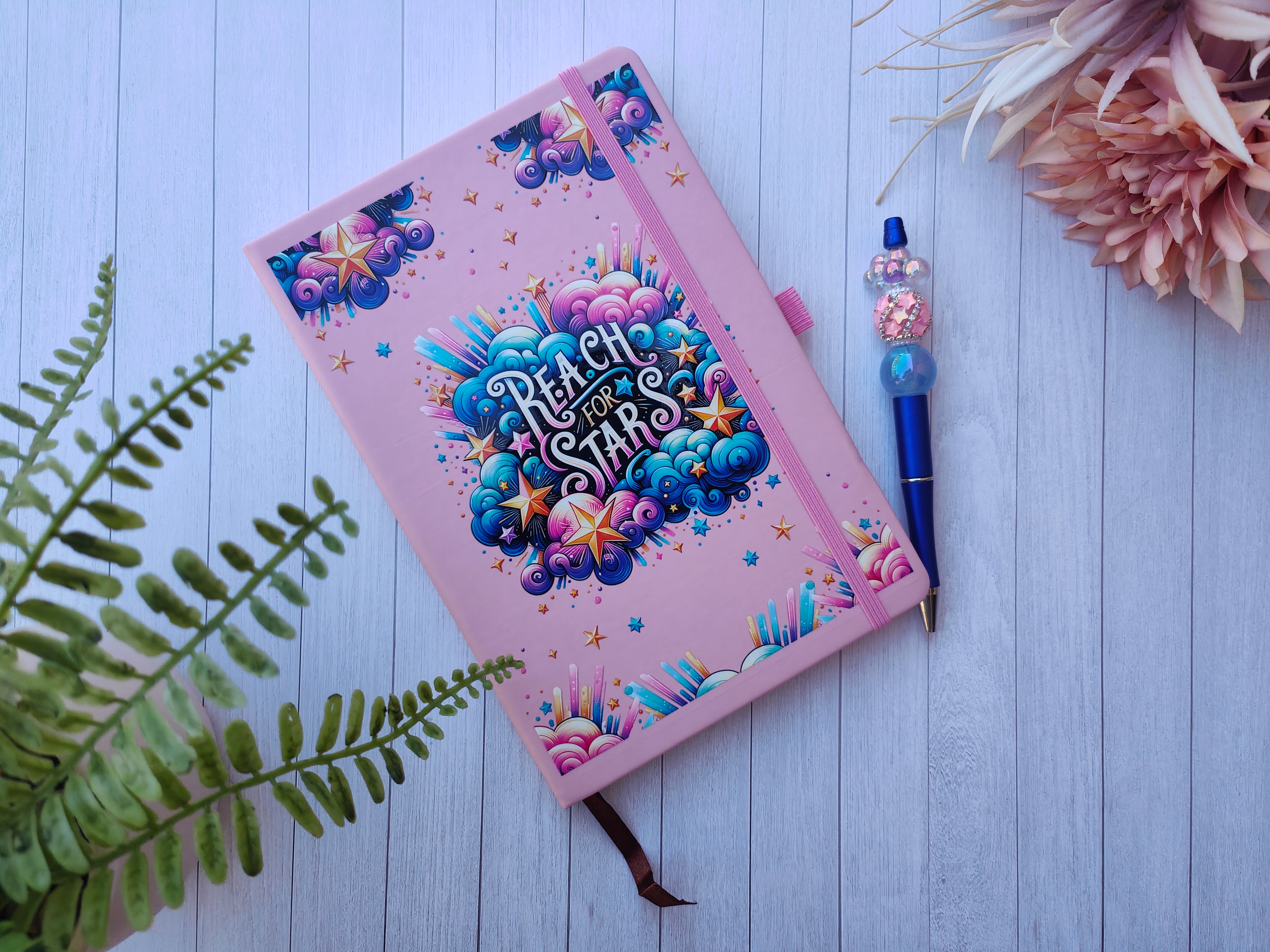 Reach for Stars A5 Notebook & Pen