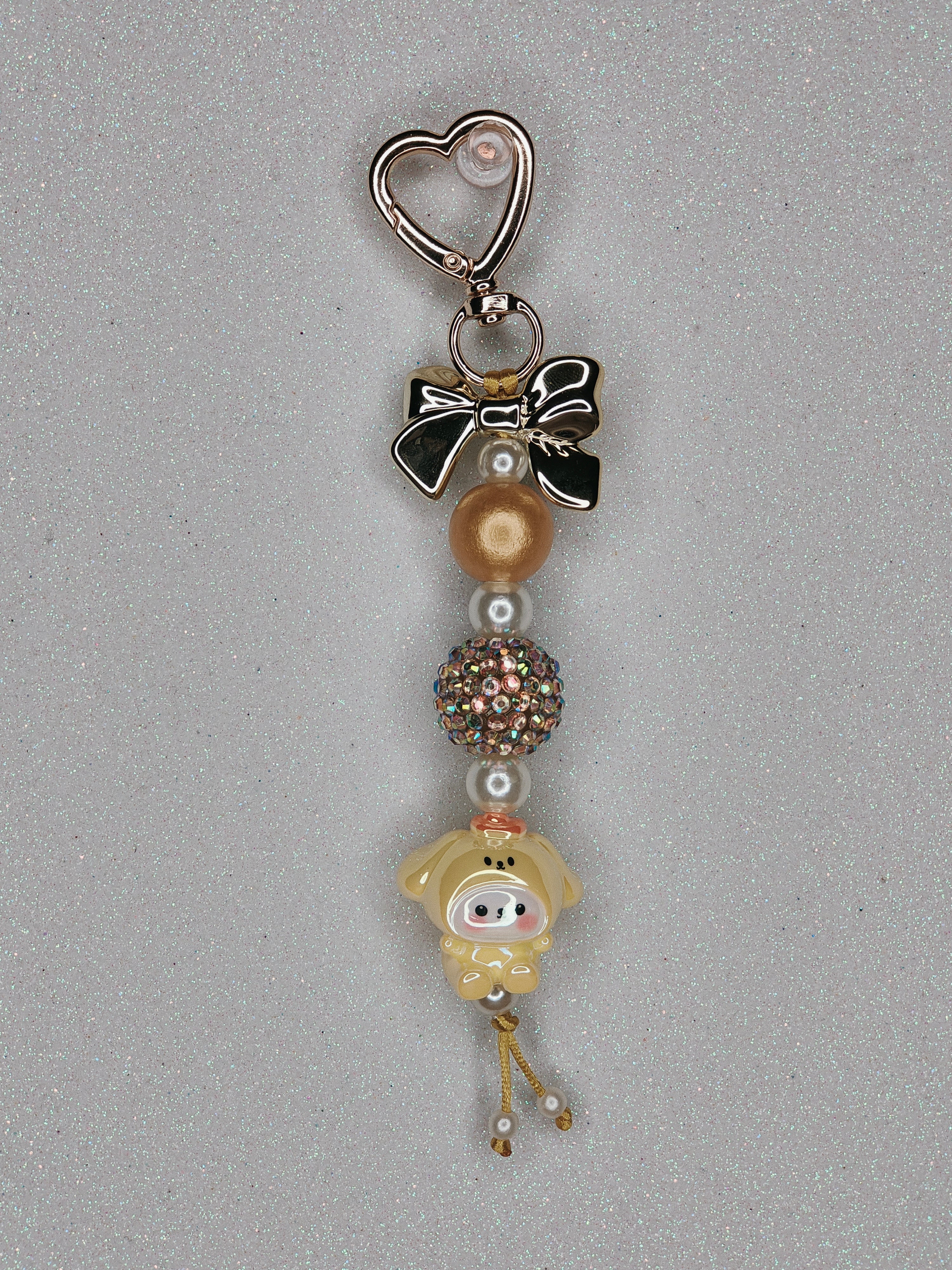 Gold Bag Charm