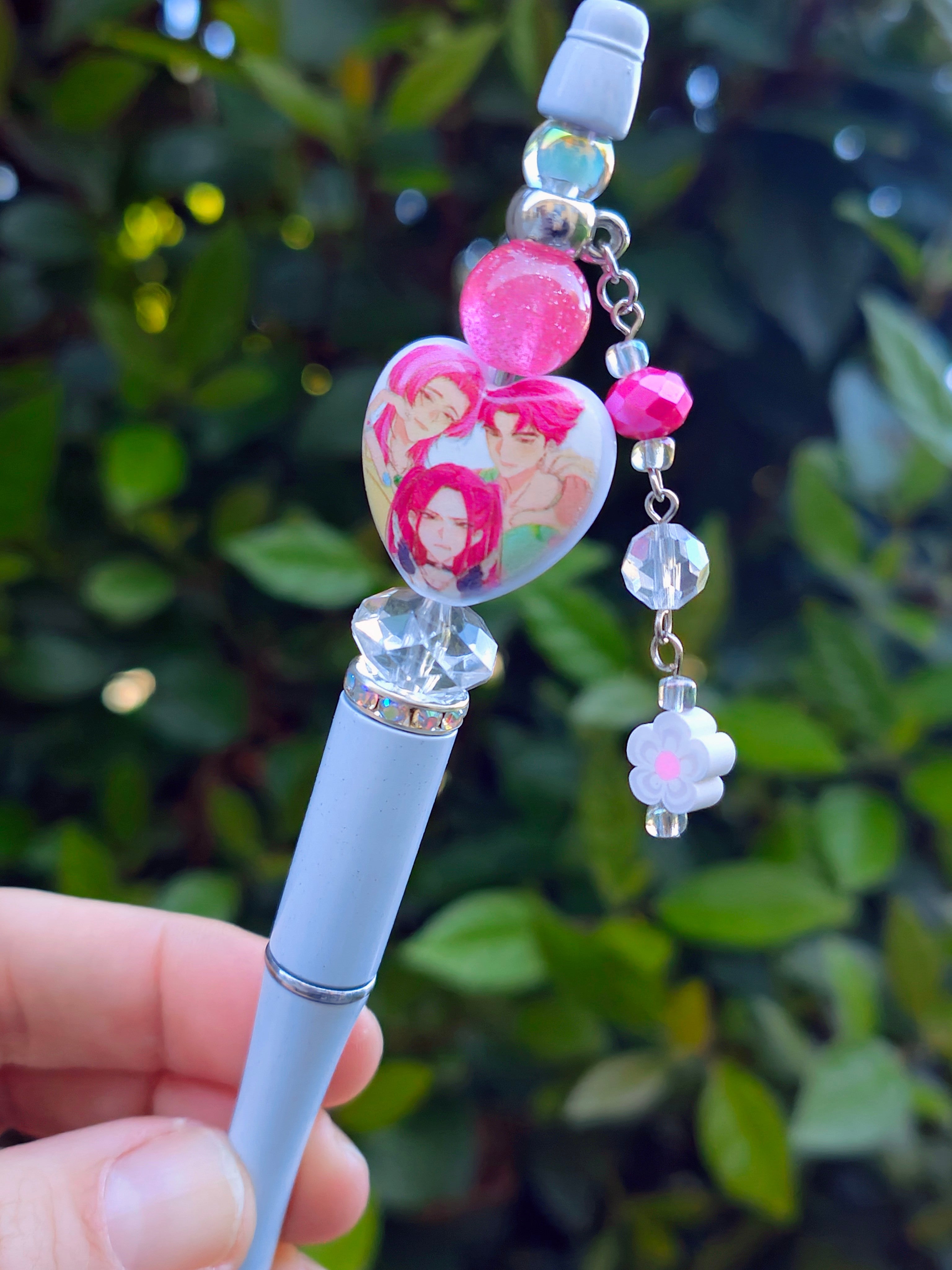 KPop Demon Hunters White Pink Pen