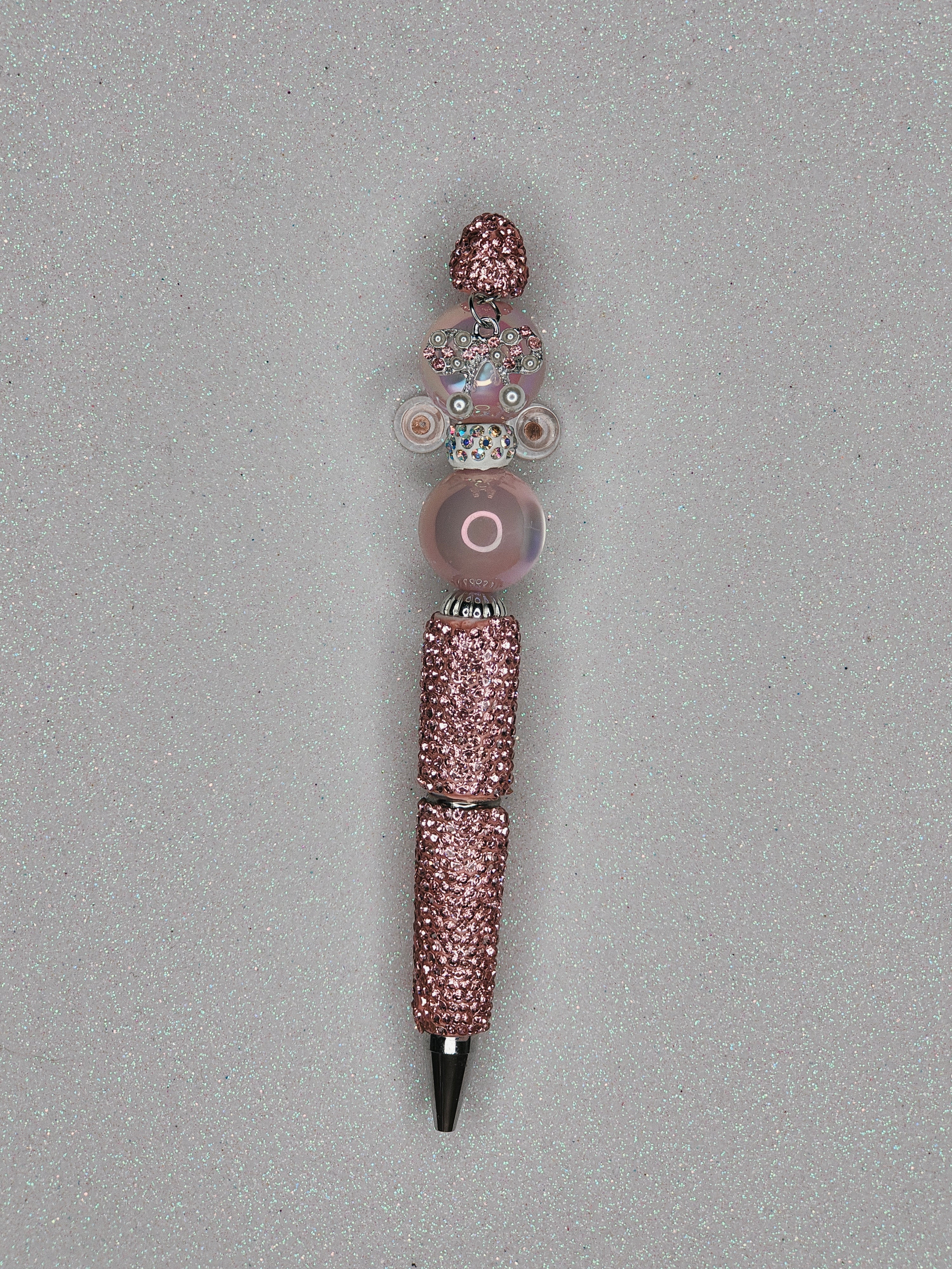 Pink Rhinestone Pen