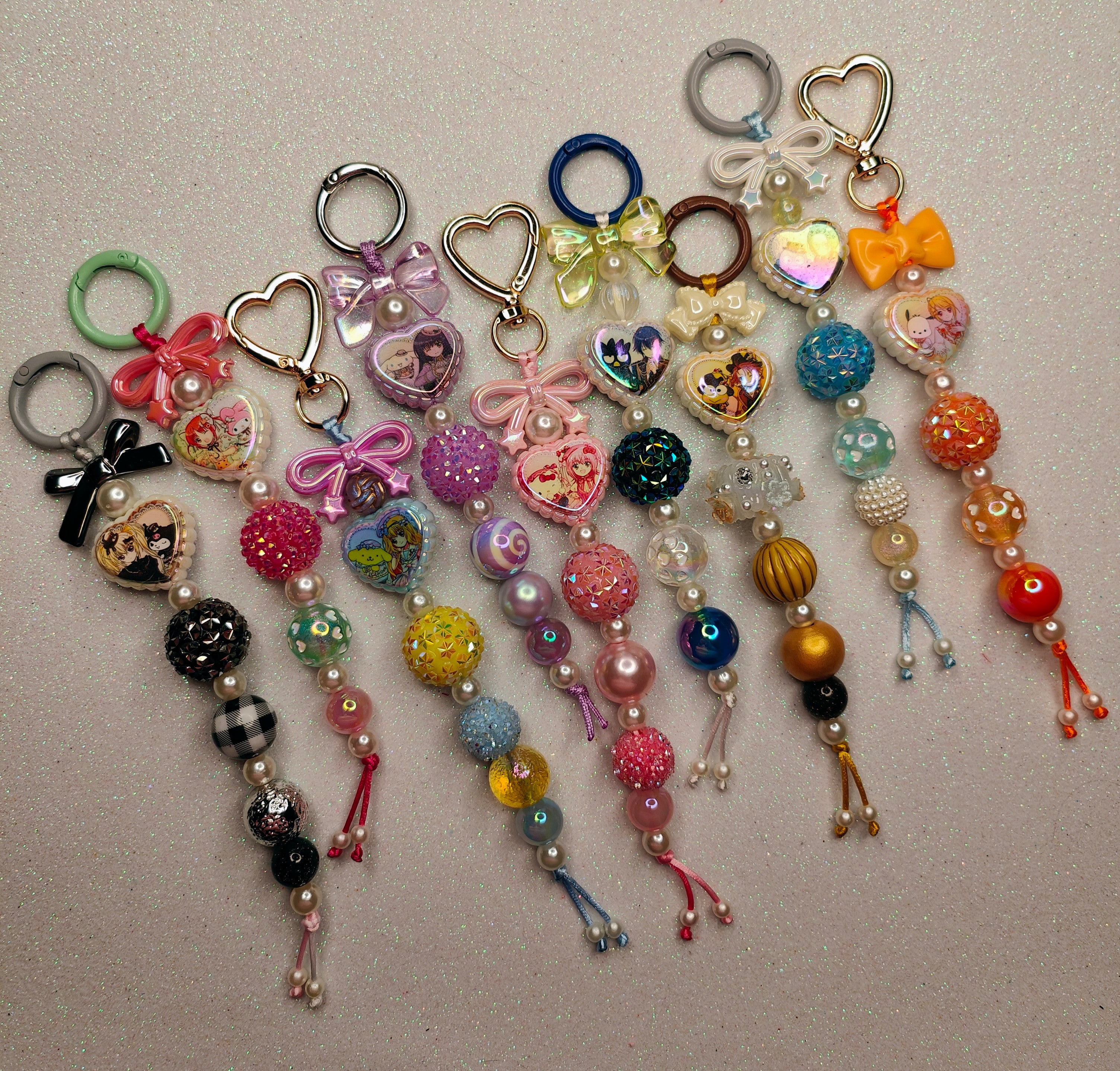 Shugo Chara and HK Characters Bag Charms