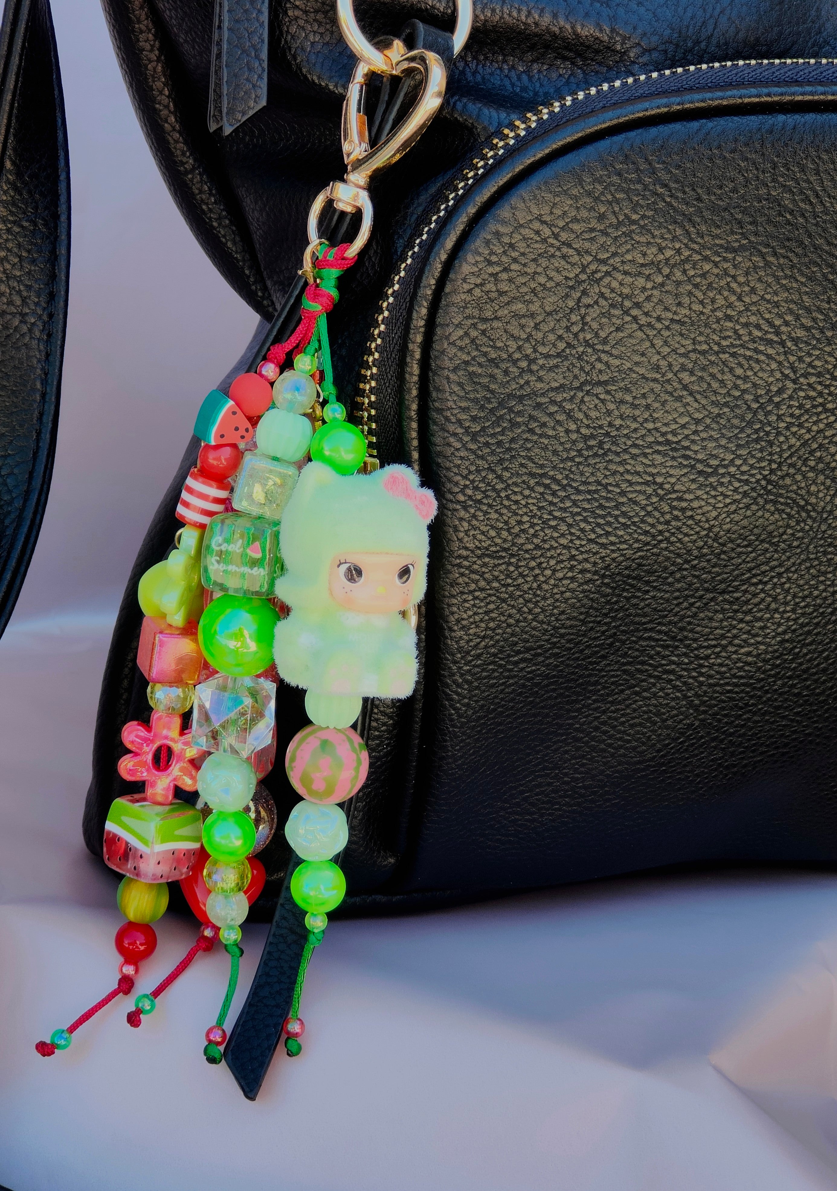 Watermelon Bag Charm